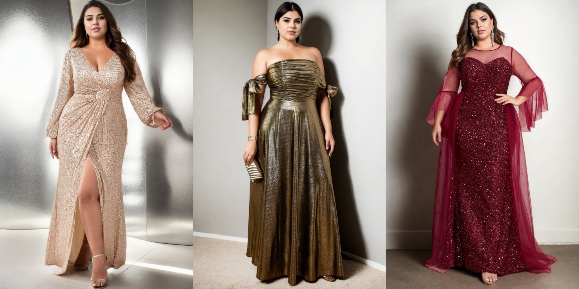 ﻿5 Accessories That Perfectly Complement Plus Size Evening Dresses