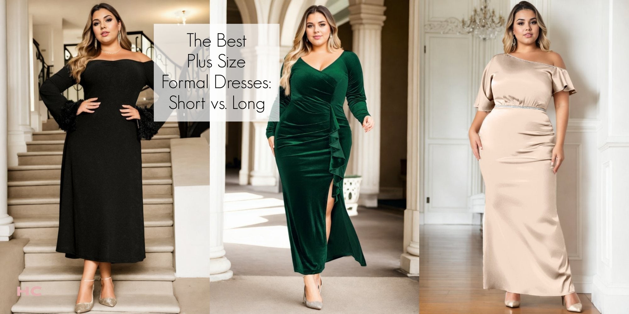 ﻿The Best Formal Dresses for Plus Size Women: Long vs. Short Hemlines