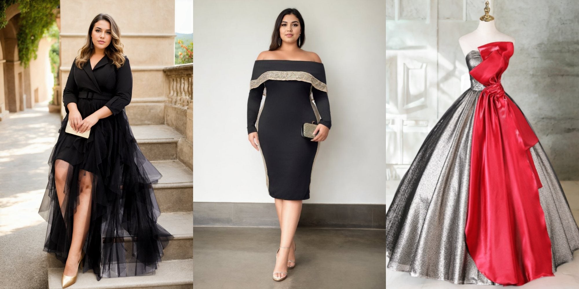 How to create your own unique plus size dresses with embellishments