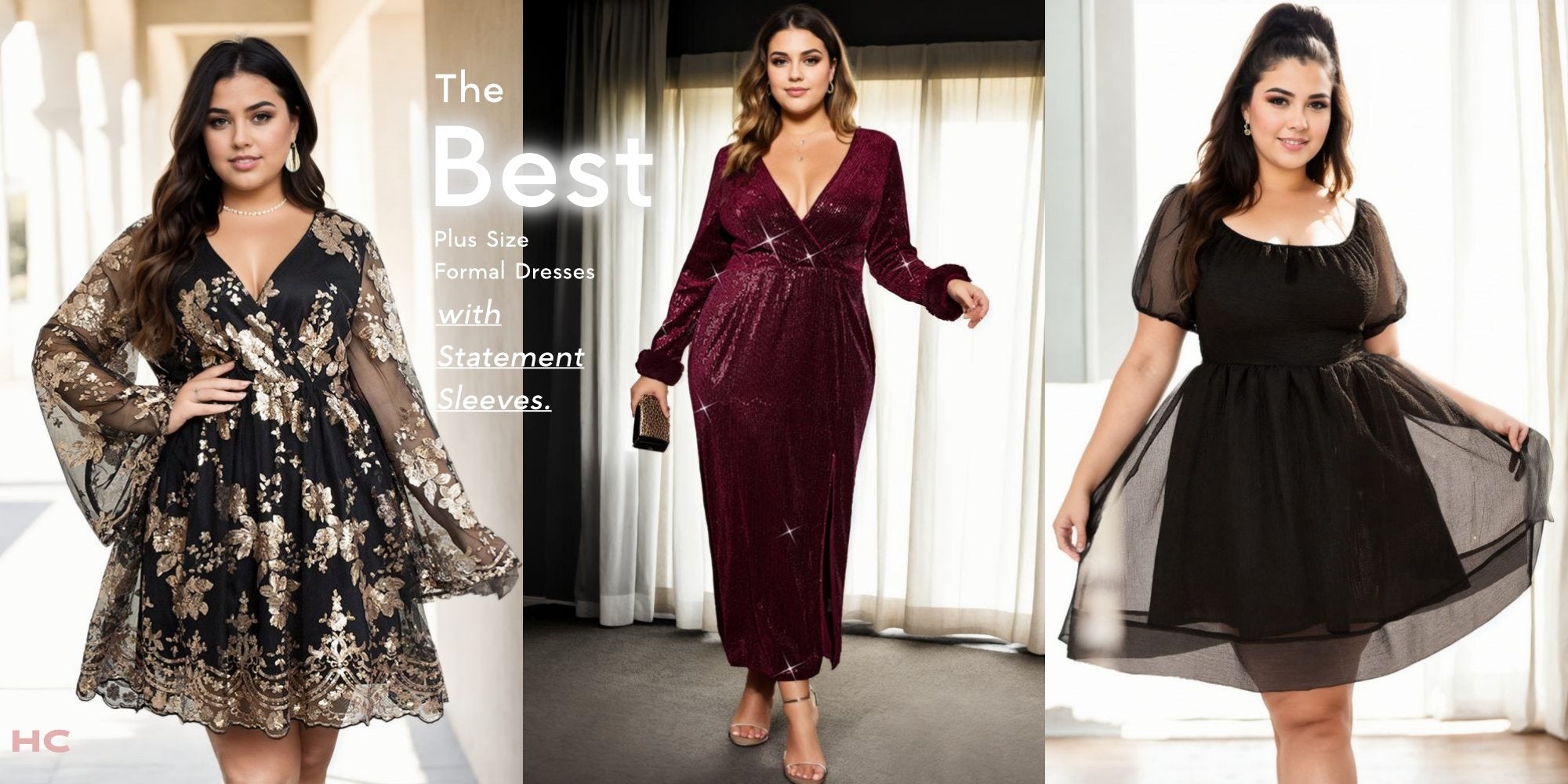 The Best Plus Size Formal Dresses with Statement Sleeves