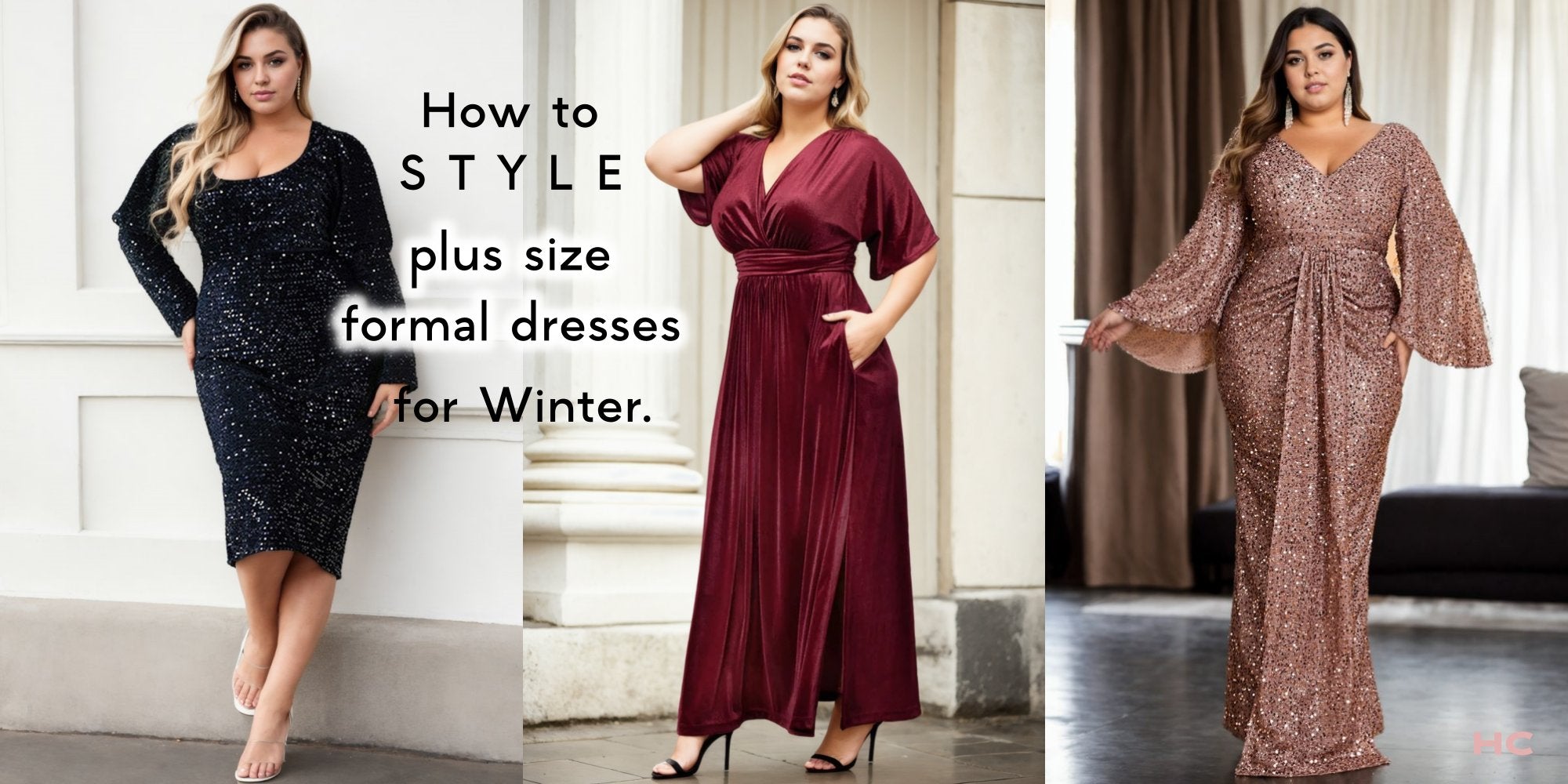 How to Style a Plus Size Formal Dress for a Winter Event