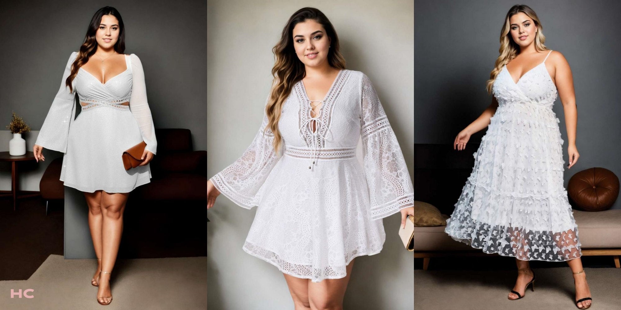 Style Decode: Why Do Plus Size Women Love White Dresses?