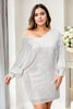 Elkie Plus Size Batwing Party Dress