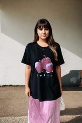 Plus Size Cherry Tee