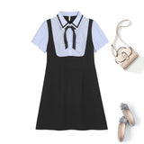 Plus Size Diner Preppy Shirt Dress