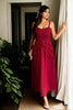 Luisa Plus Size Red Maxi Dress