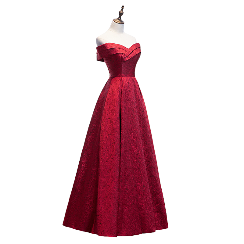 Plus Size Red Off Shoulder Evening Dress Hello Curve