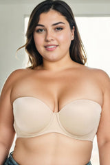 Plus Size Strapless Bra