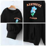 Plus Size Y2K Hoody Sweater