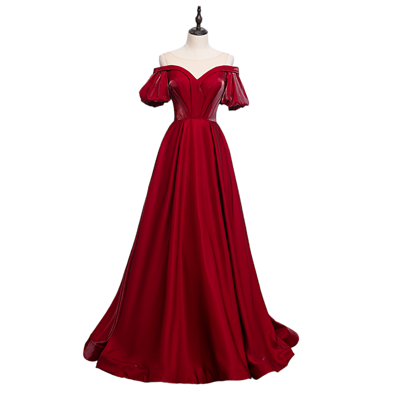 Plus Size Red Off Shoulder Evening Dress Hello Curve